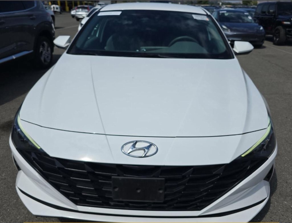 Used 2023 Hyundai Elantra Blue with VIN KMHLM4AJ5PU062301 for sale in Kansas City