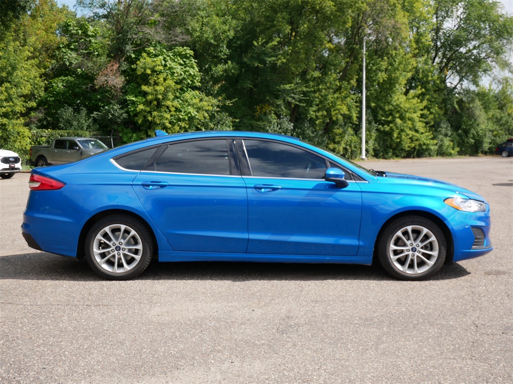 Used 2020 Ford Fusion Hybrid SE with VIN 3FA6P0LU1LR112403 for sale in White Bear Lake, Minnesota
