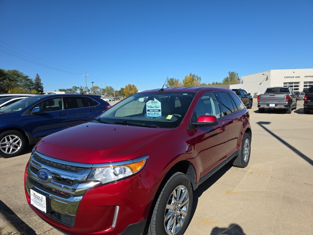 Used 2014 Ford Edge SEL with VIN 2FMDK3JC9EBB54066 for sale in Spirit Lake, IA