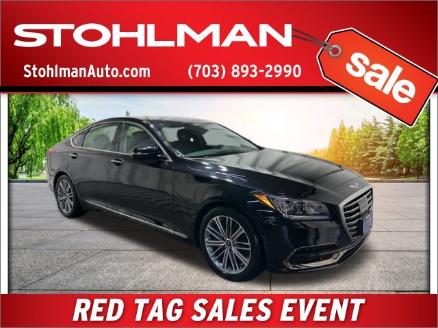 Used 2019 GENESIS G80 Base with VIN KMTFN4JE6KU324998 for sale in Tysons, VA