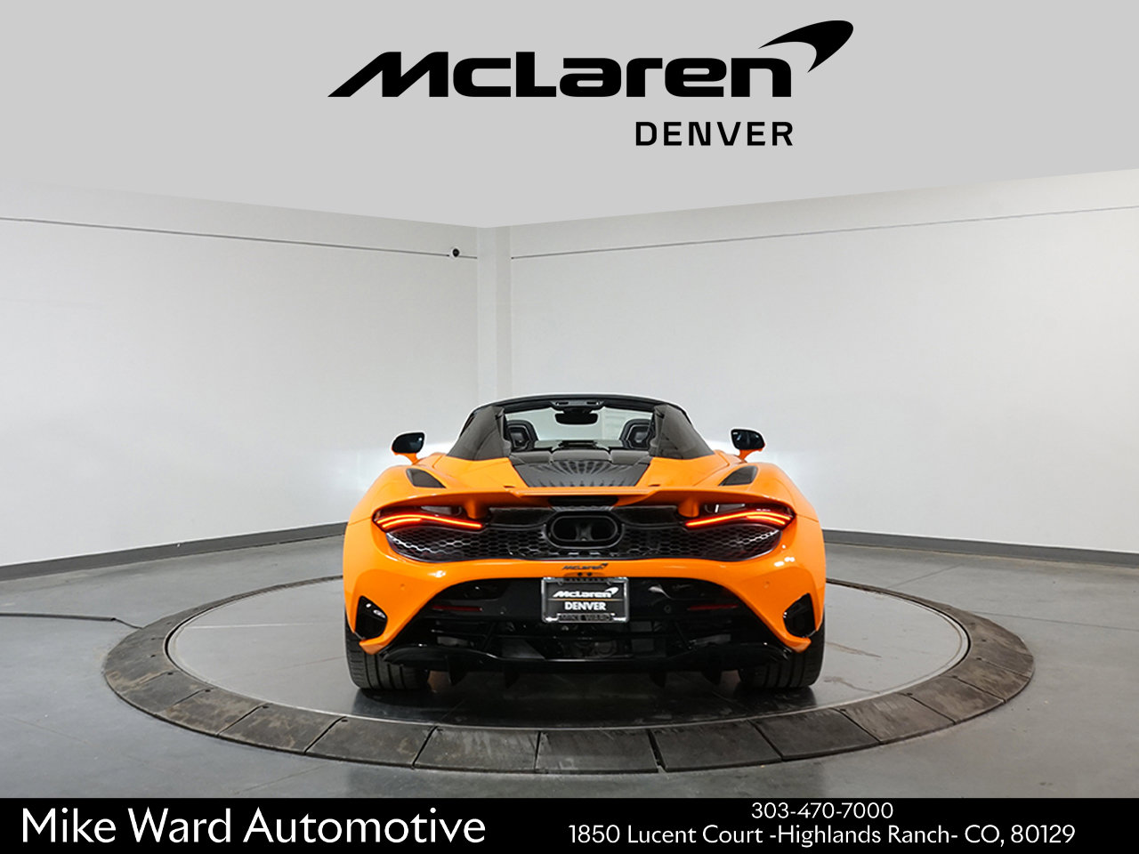 2026 Mclaren 750S Spider photo 3