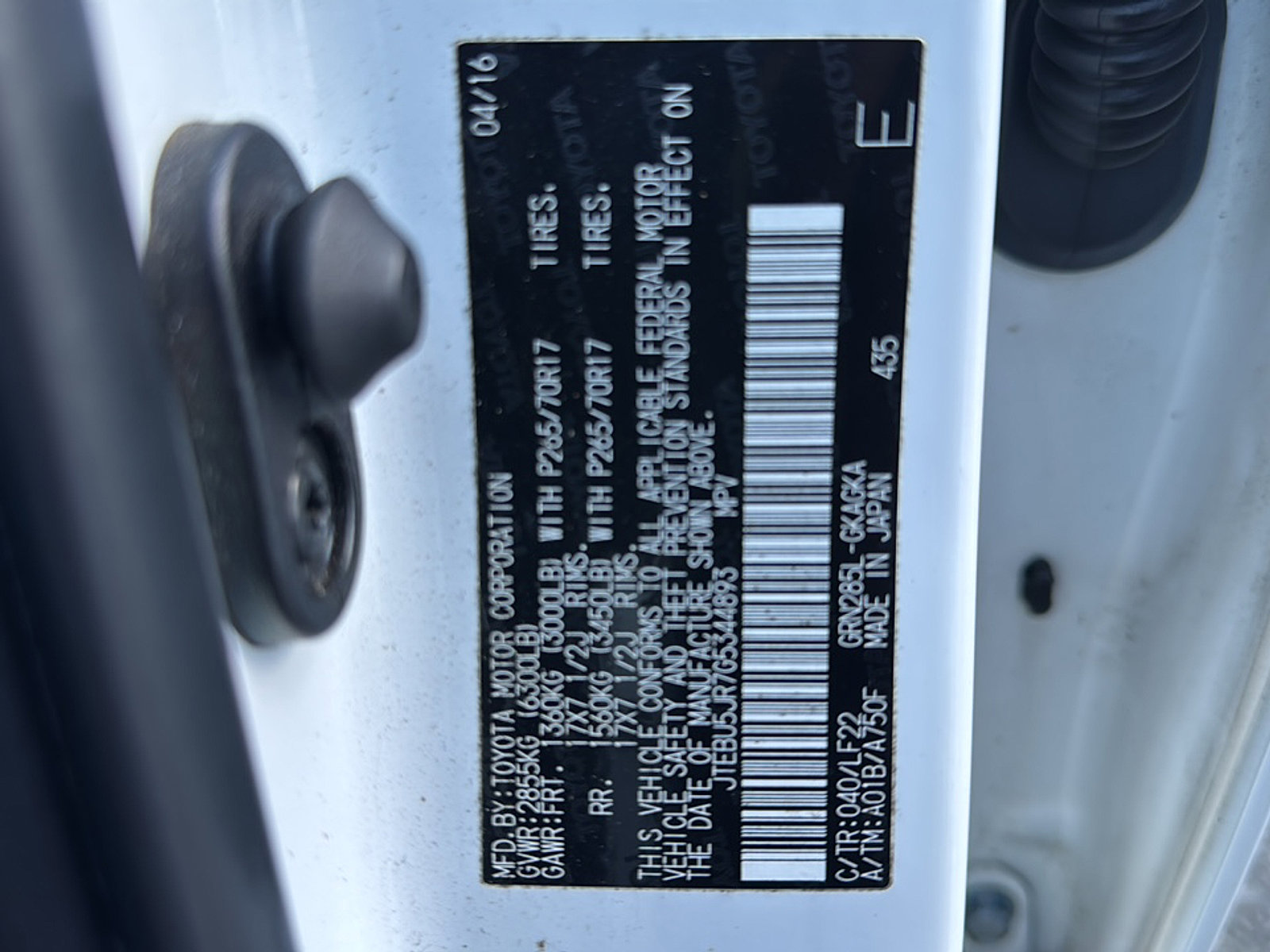 2016 Toyota 4Runner TRD Pro photo 42