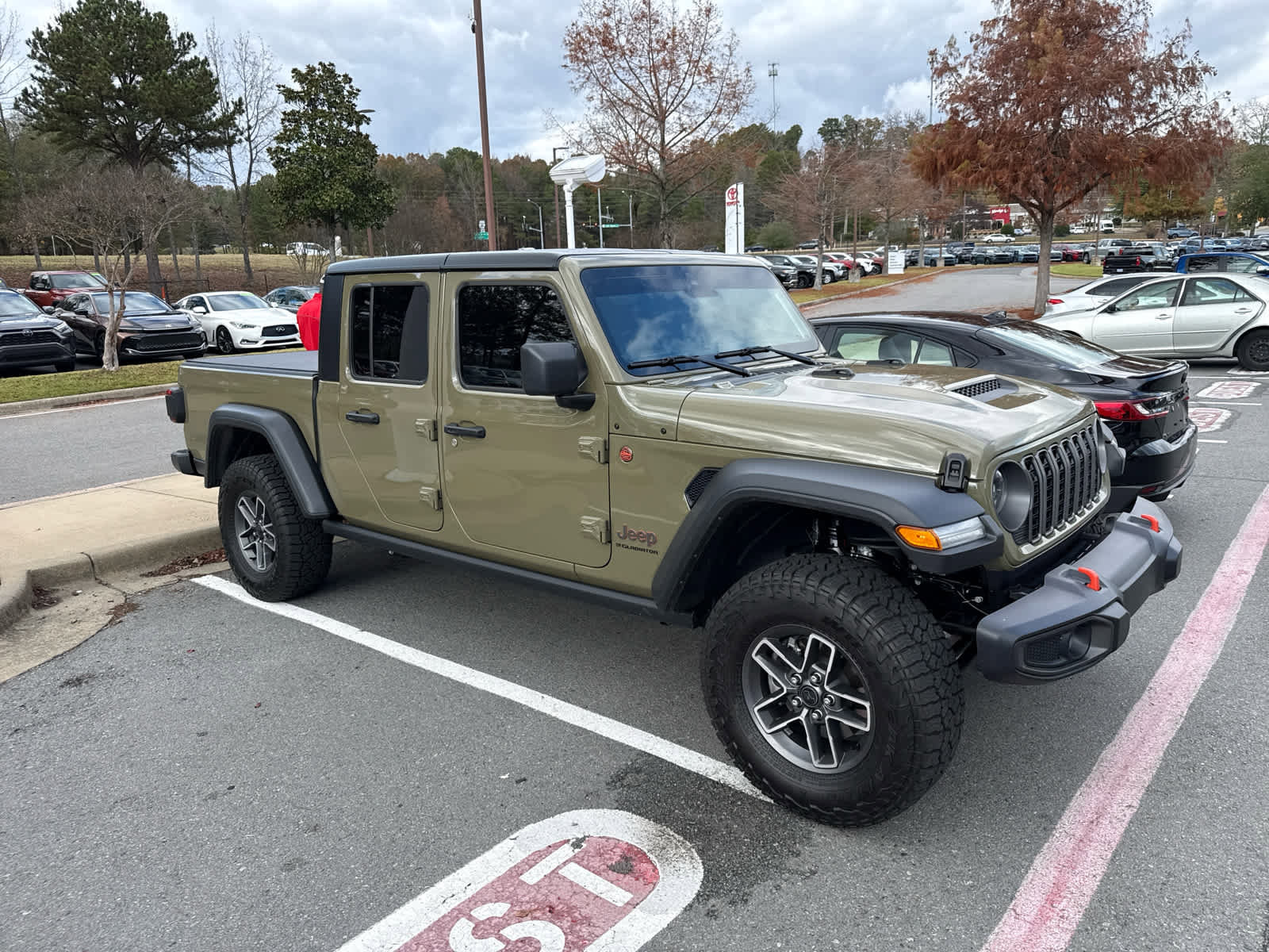 Used 2025 Jeep Gladiator Mojave with VIN 1C6RJTEGXSL518377 for sale in Little Rock
