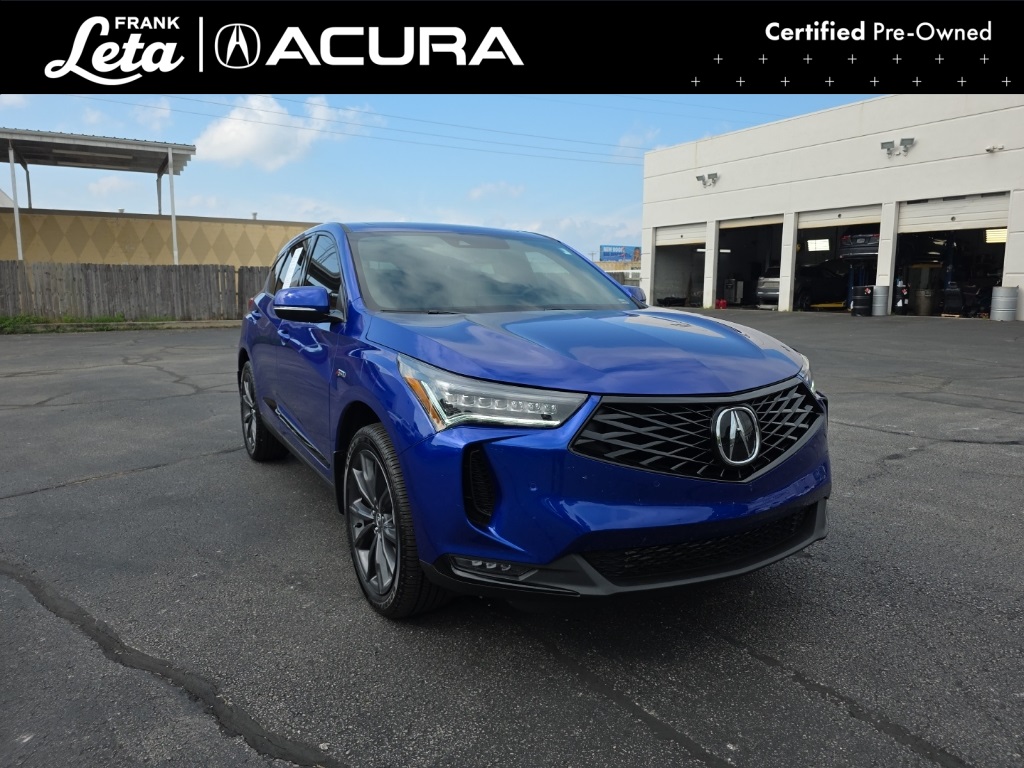Certified Used 2025 Apex Blue Pearl Acura A-Spec Package image 1