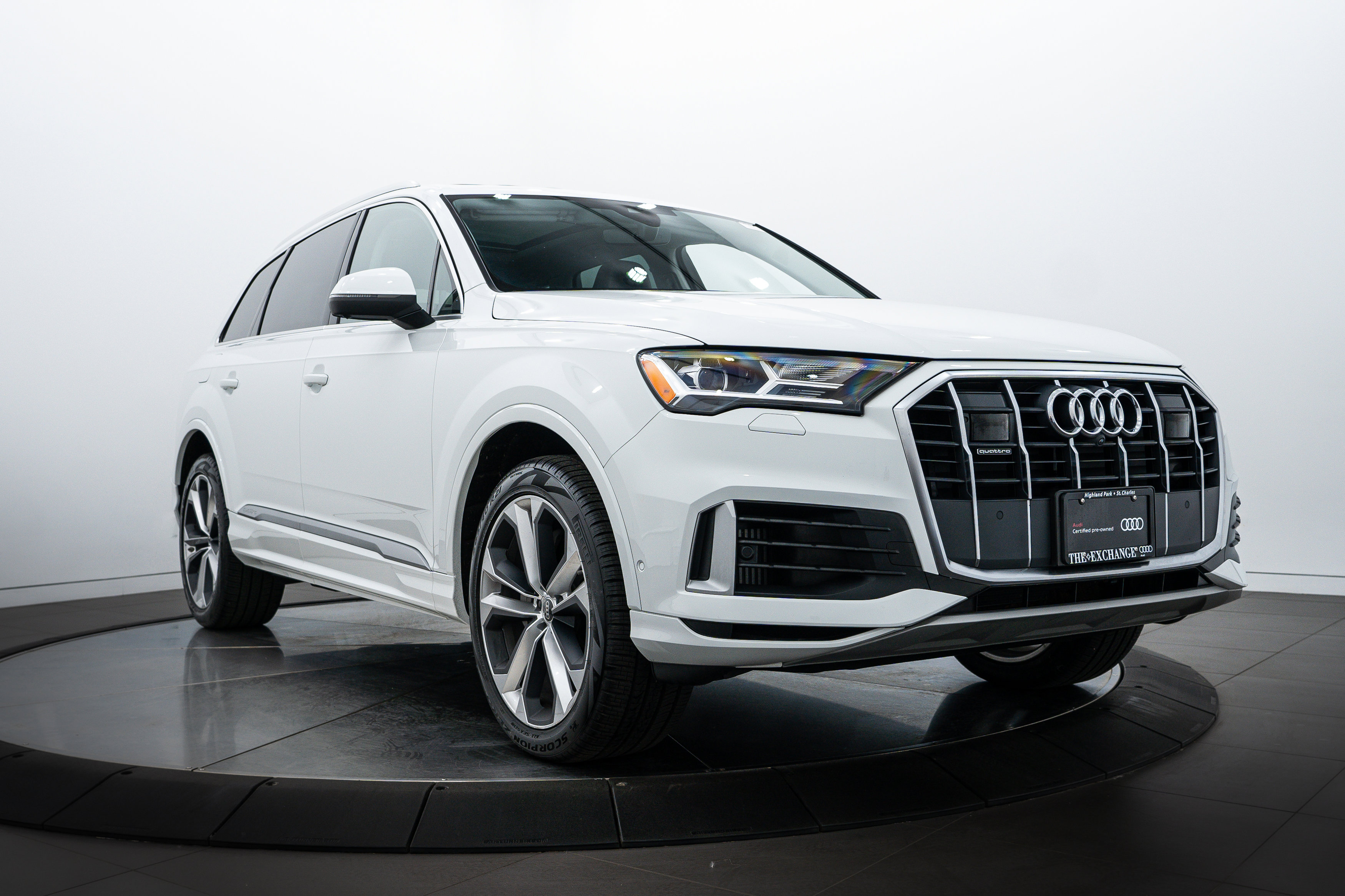 Certified Used 2022 Carrara White Audi Premium Plus image 1