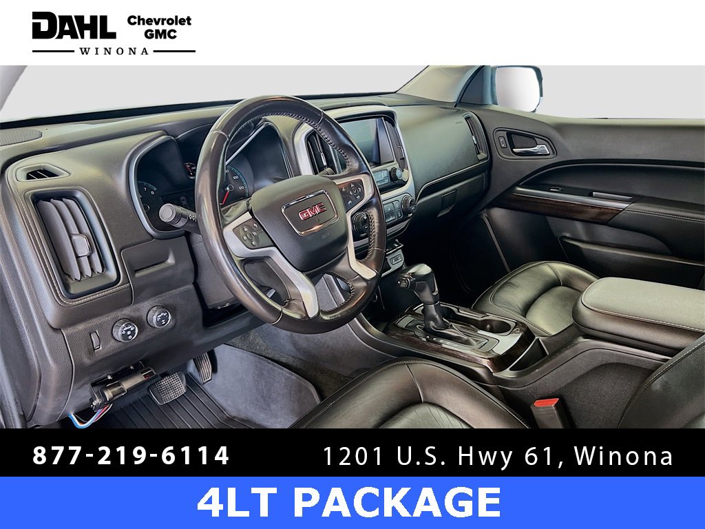 Used 2018 GMC Canyon SLT with VIN 1GTG6DEN2J1189013 for sale in Winona, Minnesota