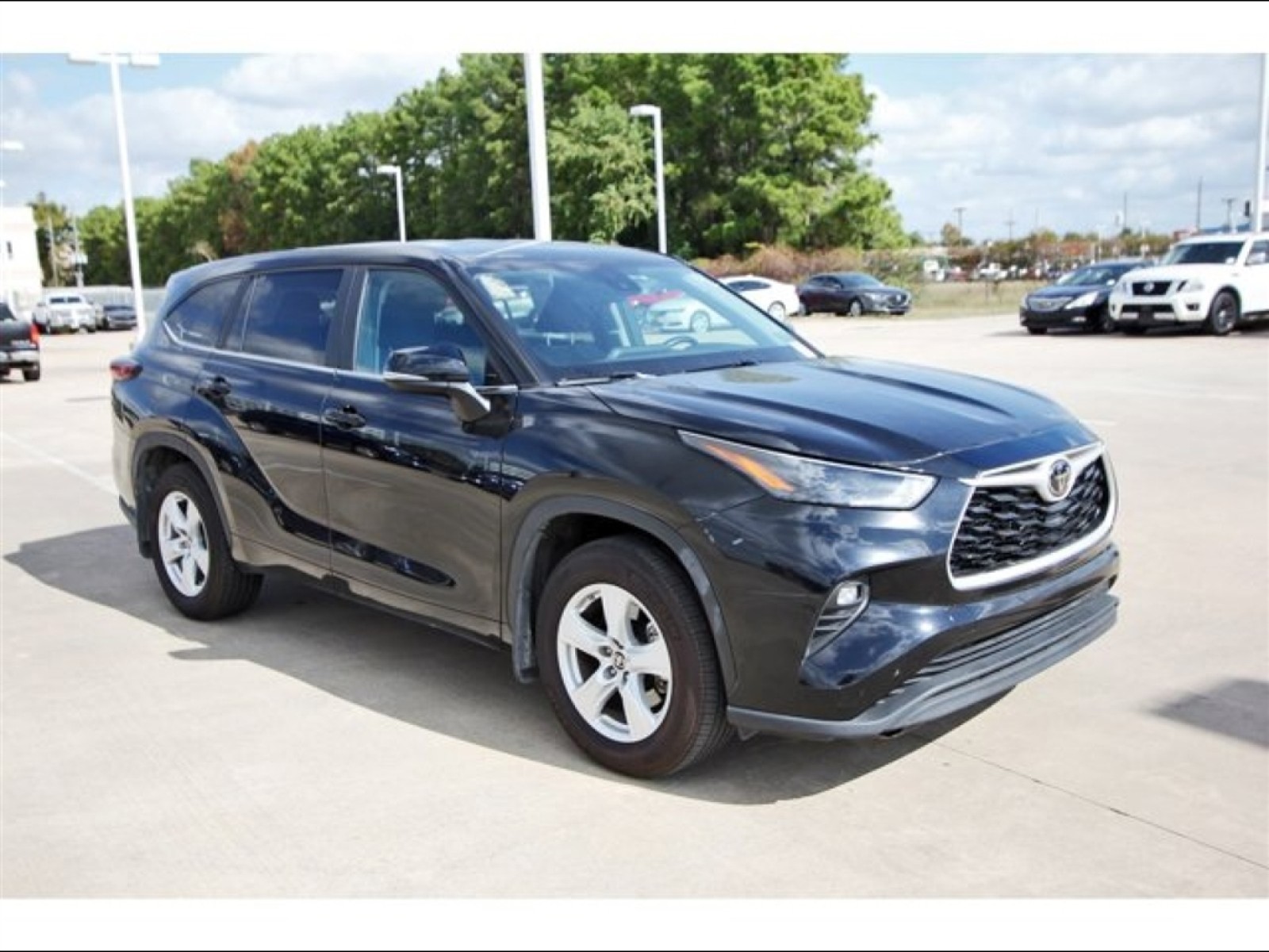 2024 Toyota Highlander LE Black at Robbins Nissan