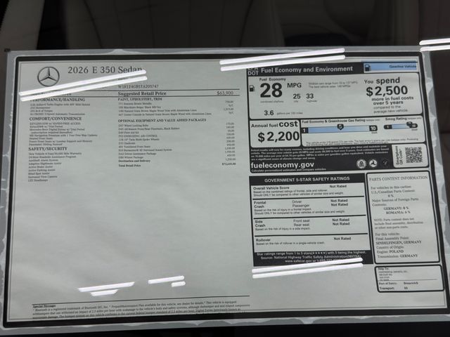 2026 Mercedes Benz E 350 photo 49