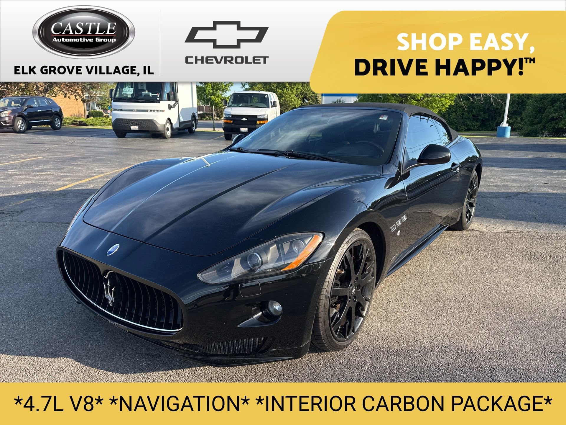 Used 2012 Black Maserati Sport image 1