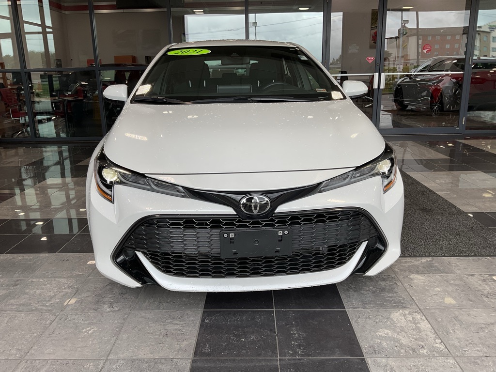 Certified 2021 Toyota Corolla Hatchback SE with VIN JTND4MBE6M3127096 for sale in Kansas City