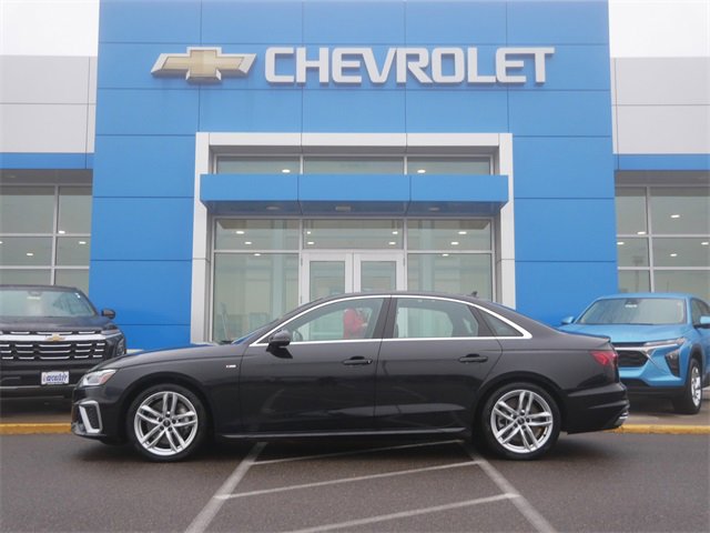 Used 2024 Audi A4 Premium Plus with VIN WAUEAAF43RN015852 for sale in Roseville, Minnesota