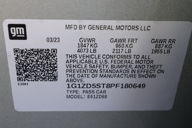2023 Chevrolet Malibu 1LT photo 27