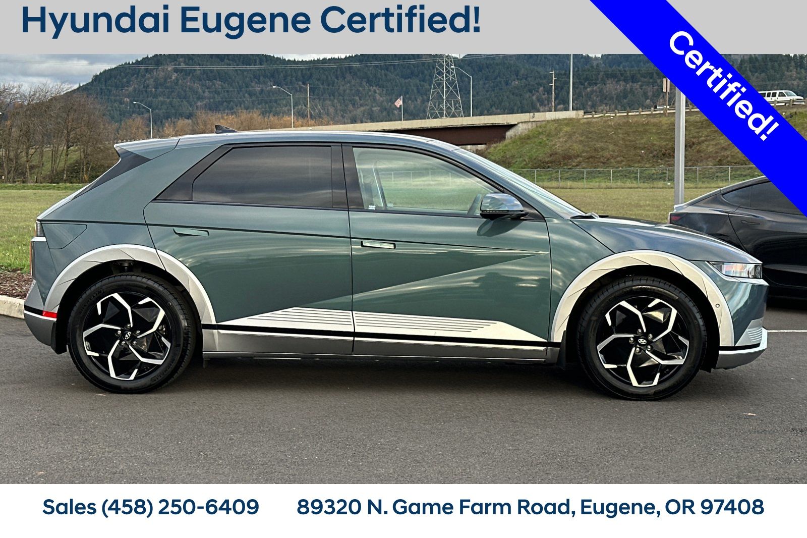 Certified 2023 Hyundai IONIQ 5 Limited with VIN KM8KR4AE2PU231660 for sale in Eugene, OR