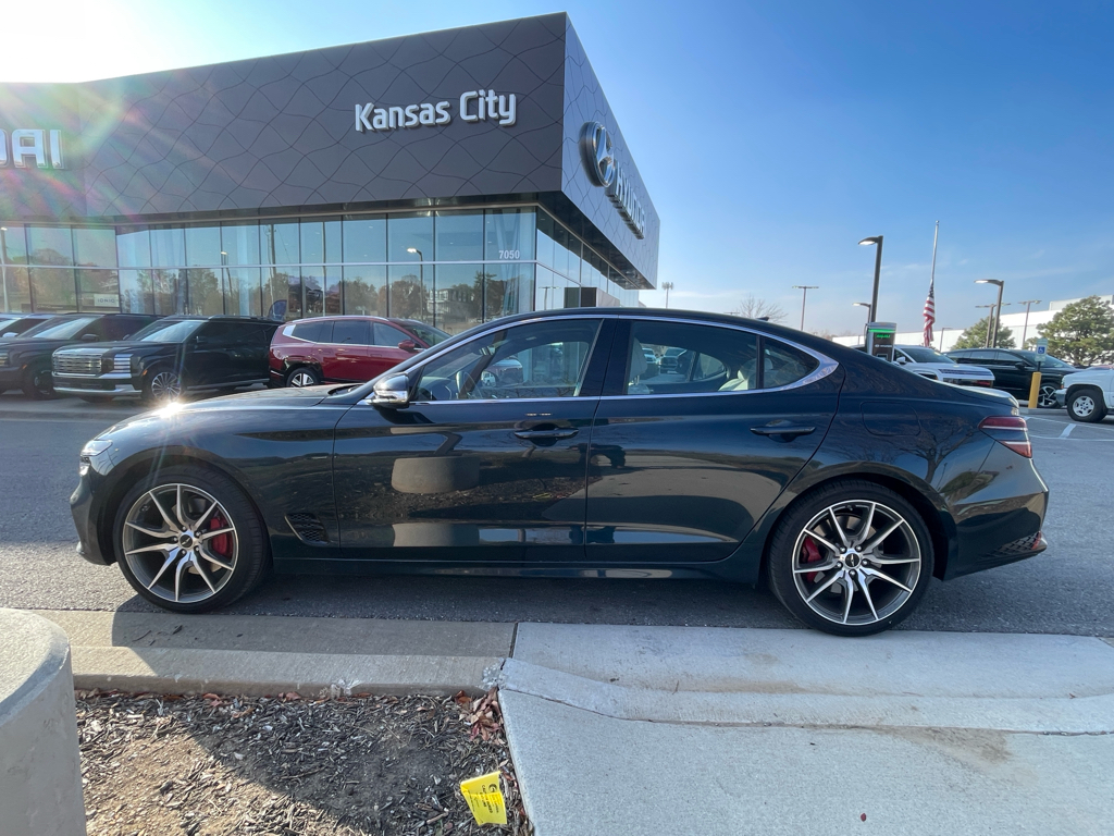 Used 2025 GENESIS G70 Standard with VIN KMTG34SC1SU157389 for sale in Kansas City