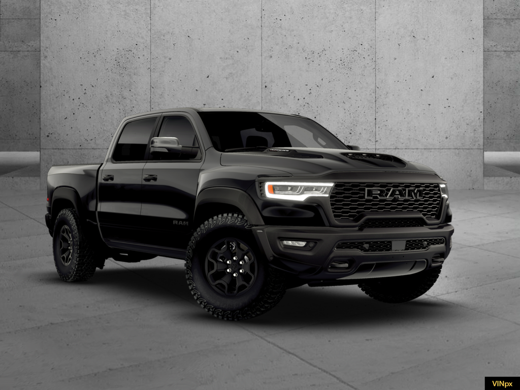 New 2026 Diamond Black Crystal Pearl-Coat Exterior Paint RAM RHO image 10