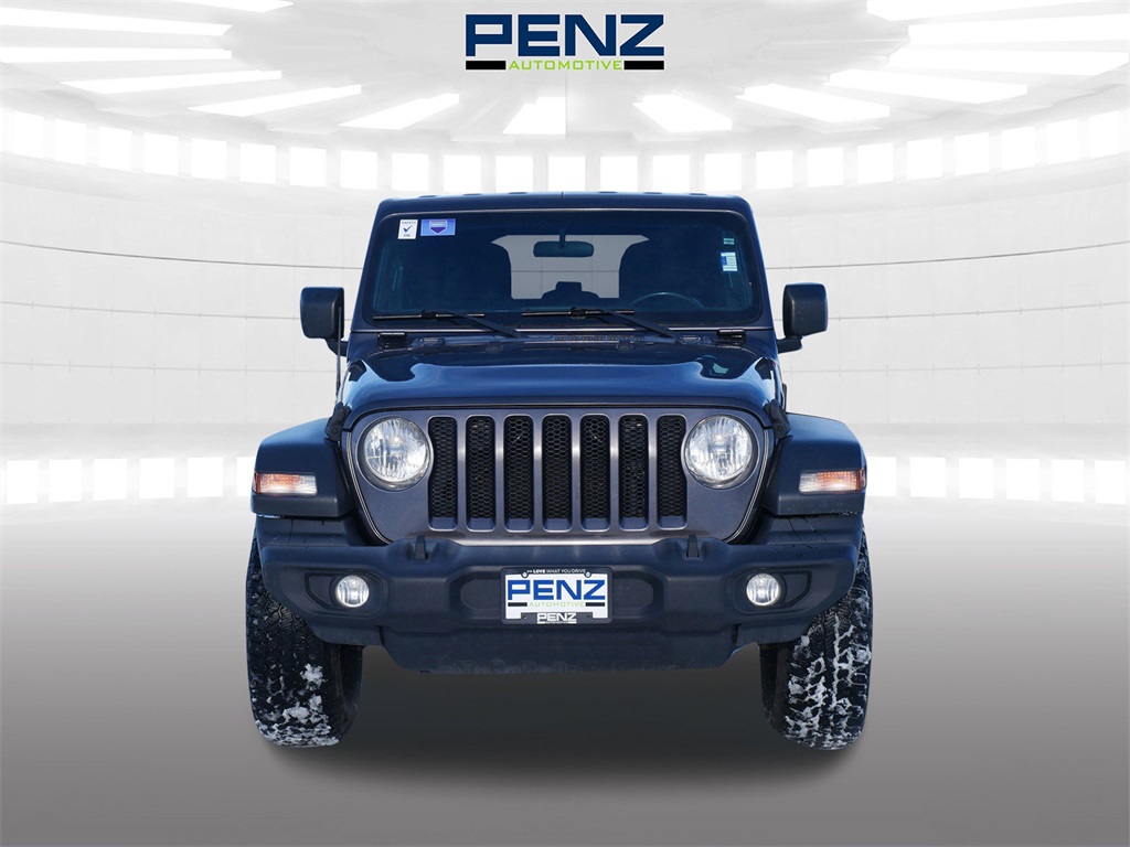 Used 2019 Jeep Wrangler Unlimited Sport S with VIN 1C4HJXDN5KW636587 for sale in Rochester, Minnesota