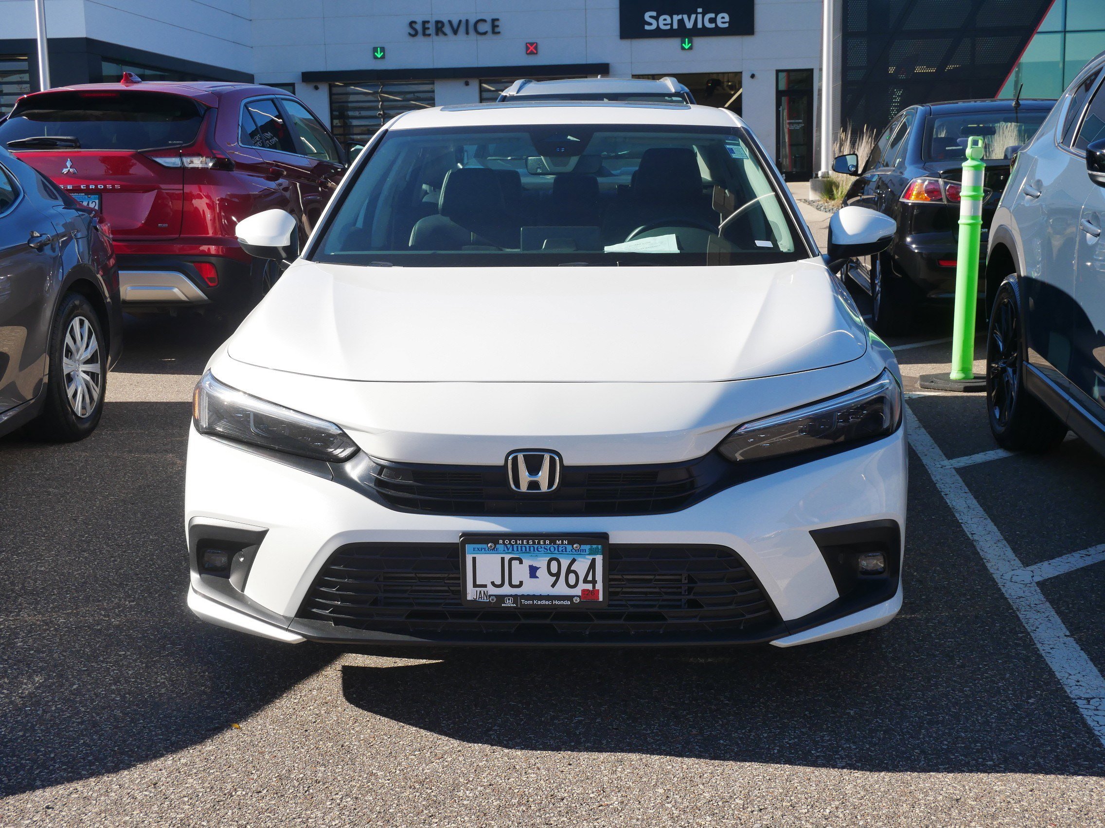 Used 2024 Honda Civic Touring with VIN 2HGFE1F93RH310550 for sale in Brooklyn Center, Minnesota