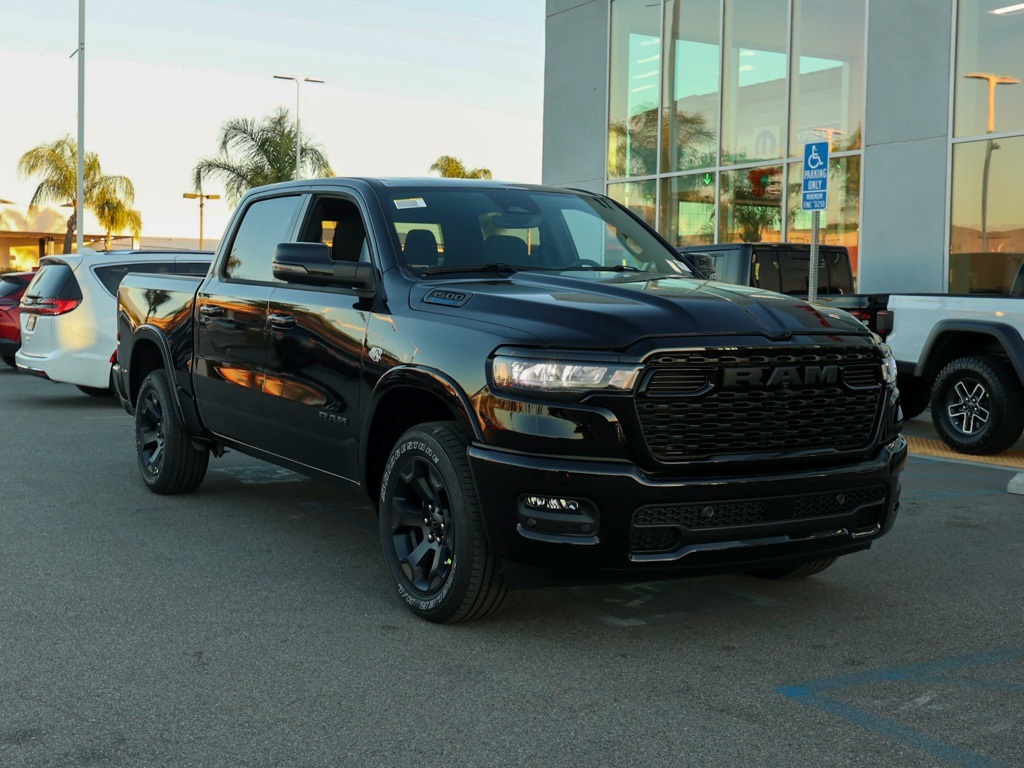 New 2026 Diamond Black Crystal Pearl-Coat Exterior Paint RAM Big Horn/Lone Star image 1