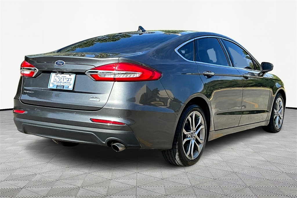 Used 2019 Ford Fusion SEL with VIN 3FA6P0CD7KR141175 for sale in Kansas City