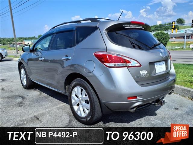 Used 2011 Nissan Murano SL with VIN JN8AZ1MW8BW170495 for sale in Johnson City, TN