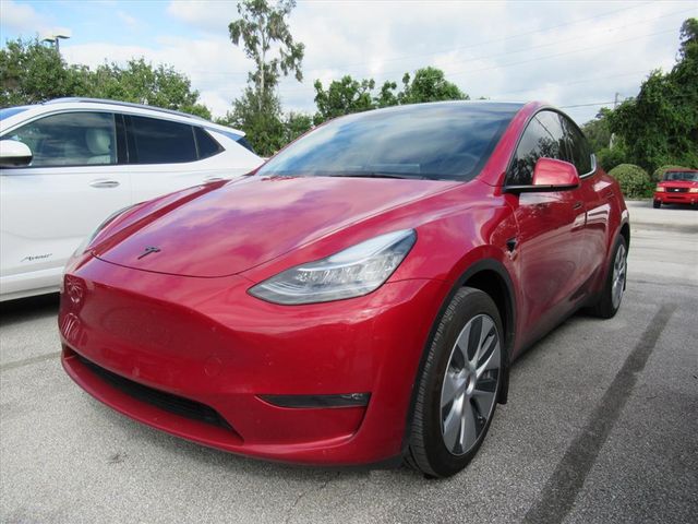 Used 2023 Tesla Model Y Long Range with VIN 7SAYGDEE2PA144011 for sale in Kansas City