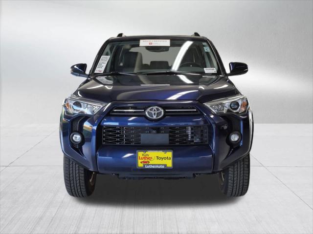 Certified 2023 Toyota 4Runner SR5 Premium with VIN JTENU5JR2P6192755 for sale in Golden Valley, Minnesota