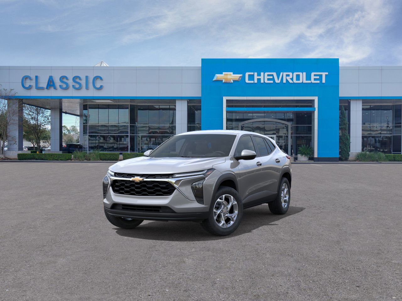 2026 Chevrolet Trax LS Gray at Classic Elite Chevrolet Sugar Land