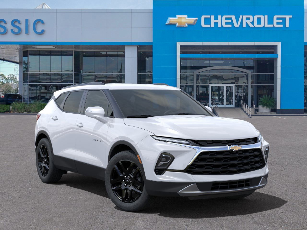 2025 Chevrolet Blazer 3LT White at Robbins Nissan