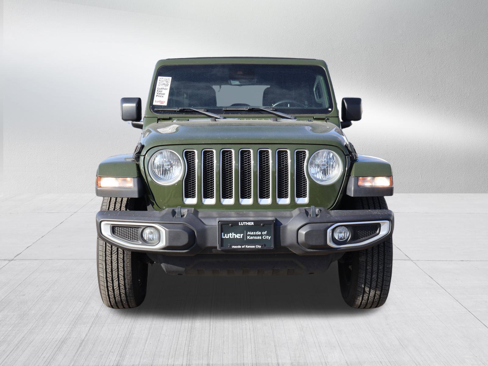 Used 2021 Jeep Wrangler Unlimited Sahara with VIN 1C4HJXEG3MW700693 for sale in Kansas City