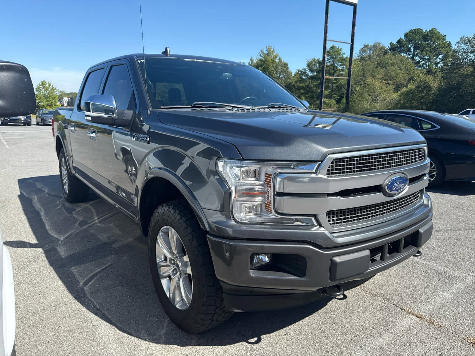 Used 2019 Ford F-150 Platinum with VIN 1FTEW1E42KFA29506 for sale in Little Rock