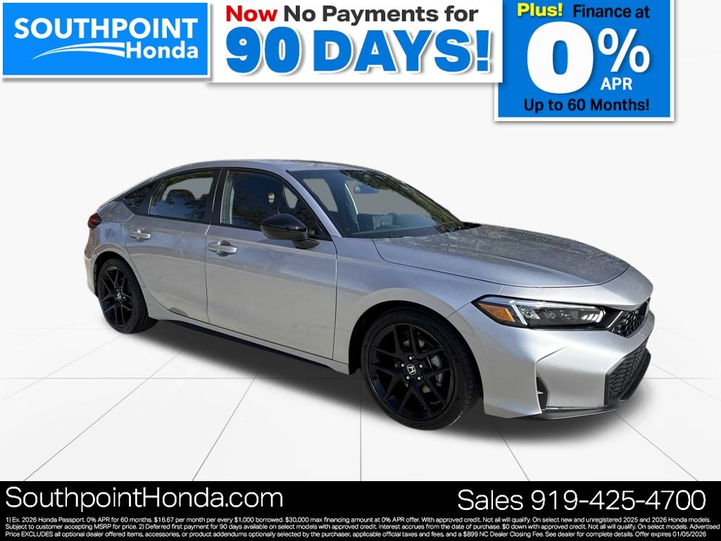 2026 Honda Civic Hatchback Sport's photo