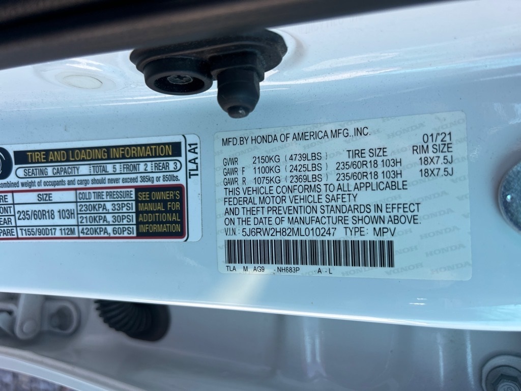 2021 Honda CR-V EX-L photo 27