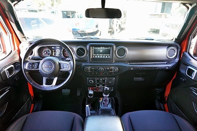 Used 2018 Orange Jeep Unlimited Rubicon image 24