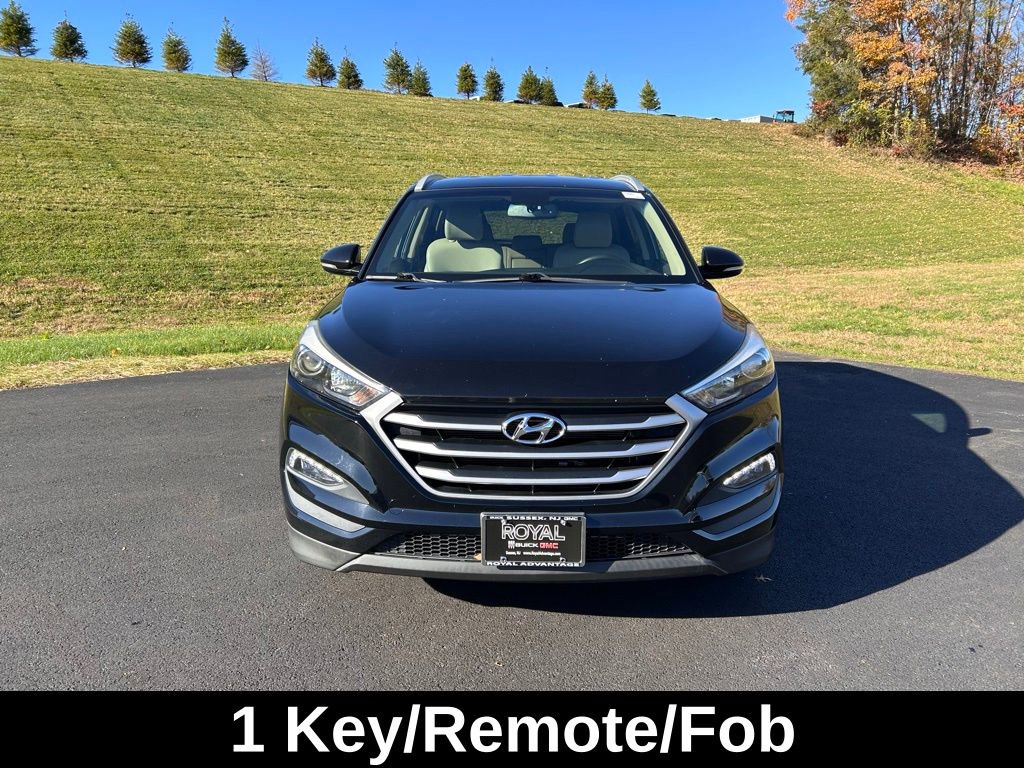 Certified 2018 Hyundai Tucson SEL with VIN KM8J3CA44JU760498 for sale in Sussex, NJ