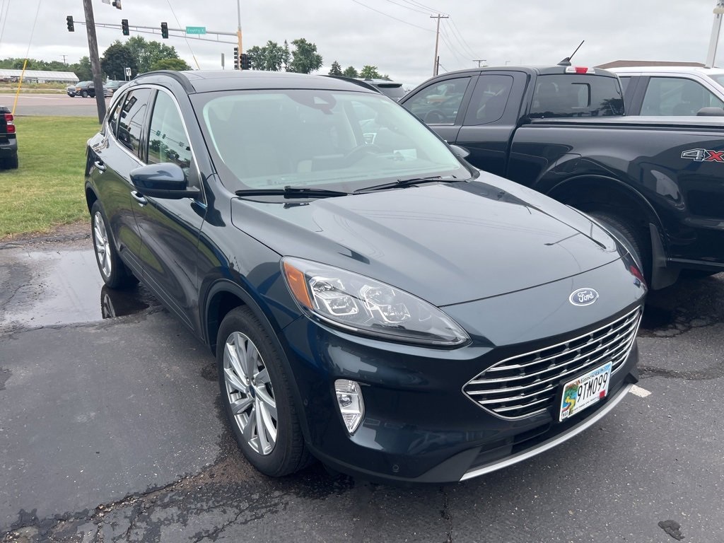 Used 2022 Ford Escape Titanium with VIN 1FMCU9J91NUA73067 for sale in White Bear Lake, Minnesota