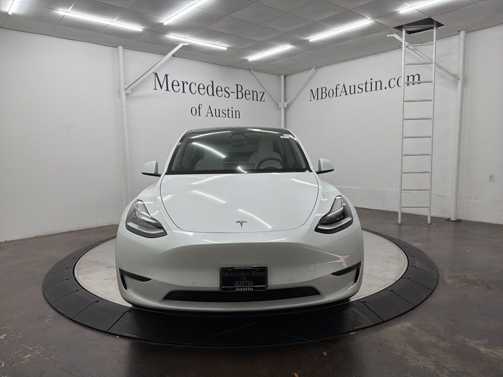 Used 2021 Tesla Model Y Long Range with VIN 5YJYGDEE7MF311703 for sale in Austin, TX