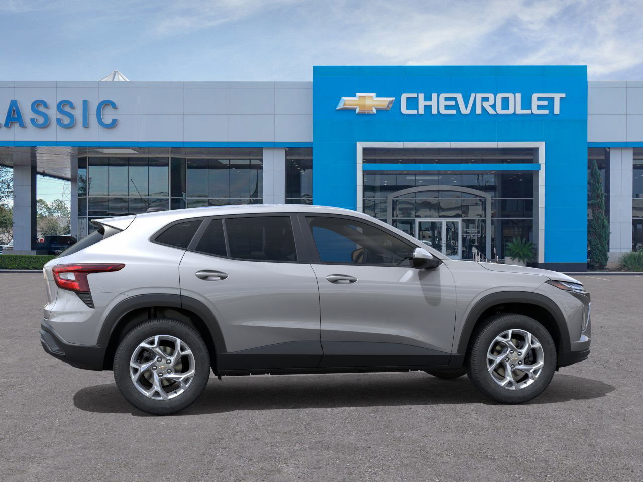 2026 Chevrolet Trax LS Gray at Classic Elite Chevrolet Sugar Land