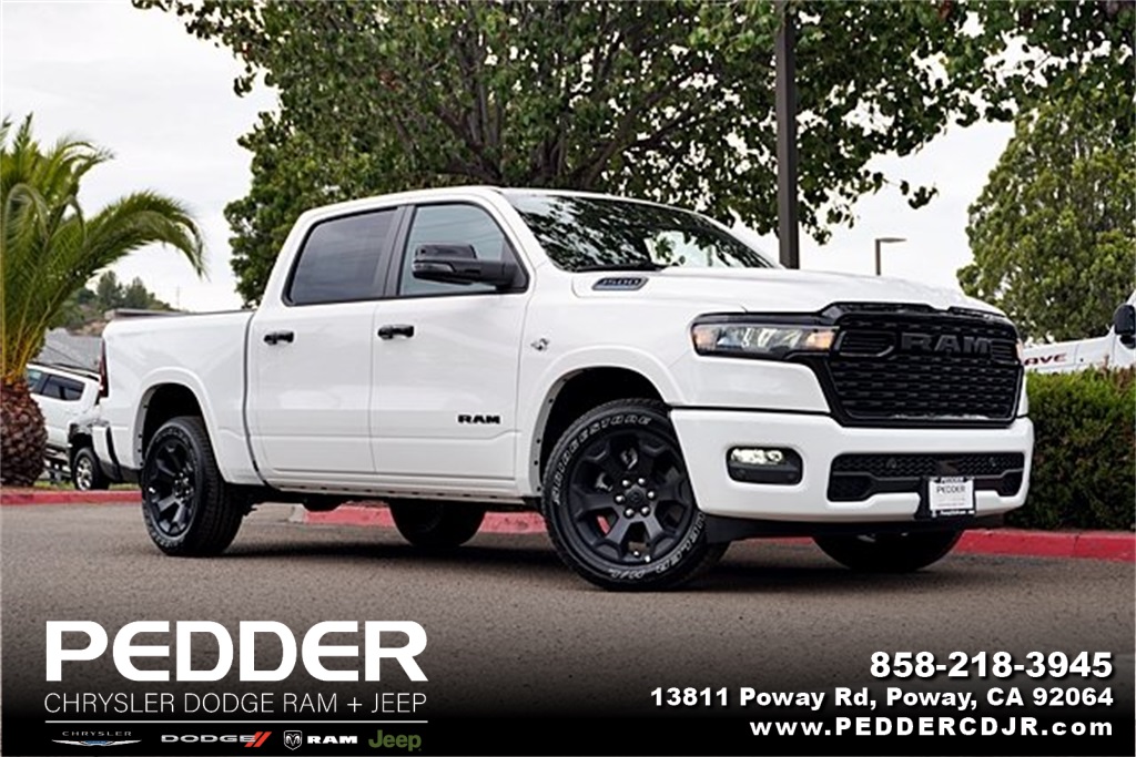 New 2026 Bright White Clear-Coat Exterior Paint RAM Big Horn/Lone Star image 1