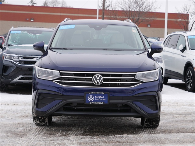 Certified 2023 Volkswagen Tiguan SE with VIN 3VVMB7AX5PM028157 for sale in Inver Grove Heights, Minnesota