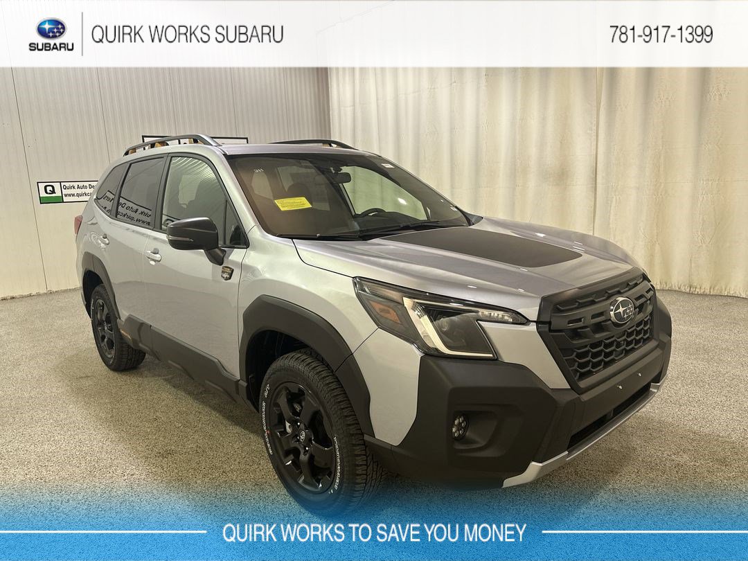New 2025 Ice Silver Metallic Subaru Wilderness image 1