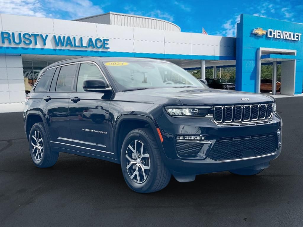 Used 2024 Midnight Sky Jeep Limited image 1