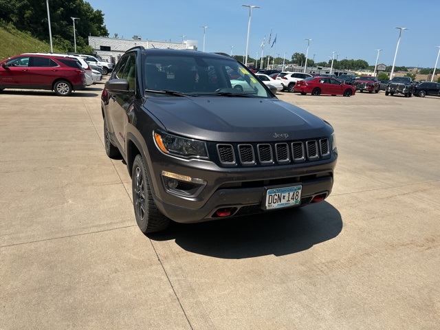 Used 2019 Jeep Compass Trailhawk with VIN 3C4NJDDB1KT620125 for sale in Winona, Minnesota