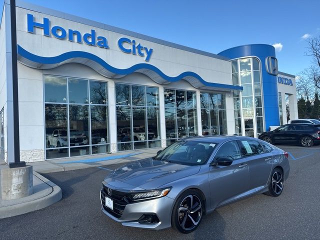 Certified 2022 Honda Accord Sport SE with VIN 1HGCV1F40NA078280 for sale in Kansas City