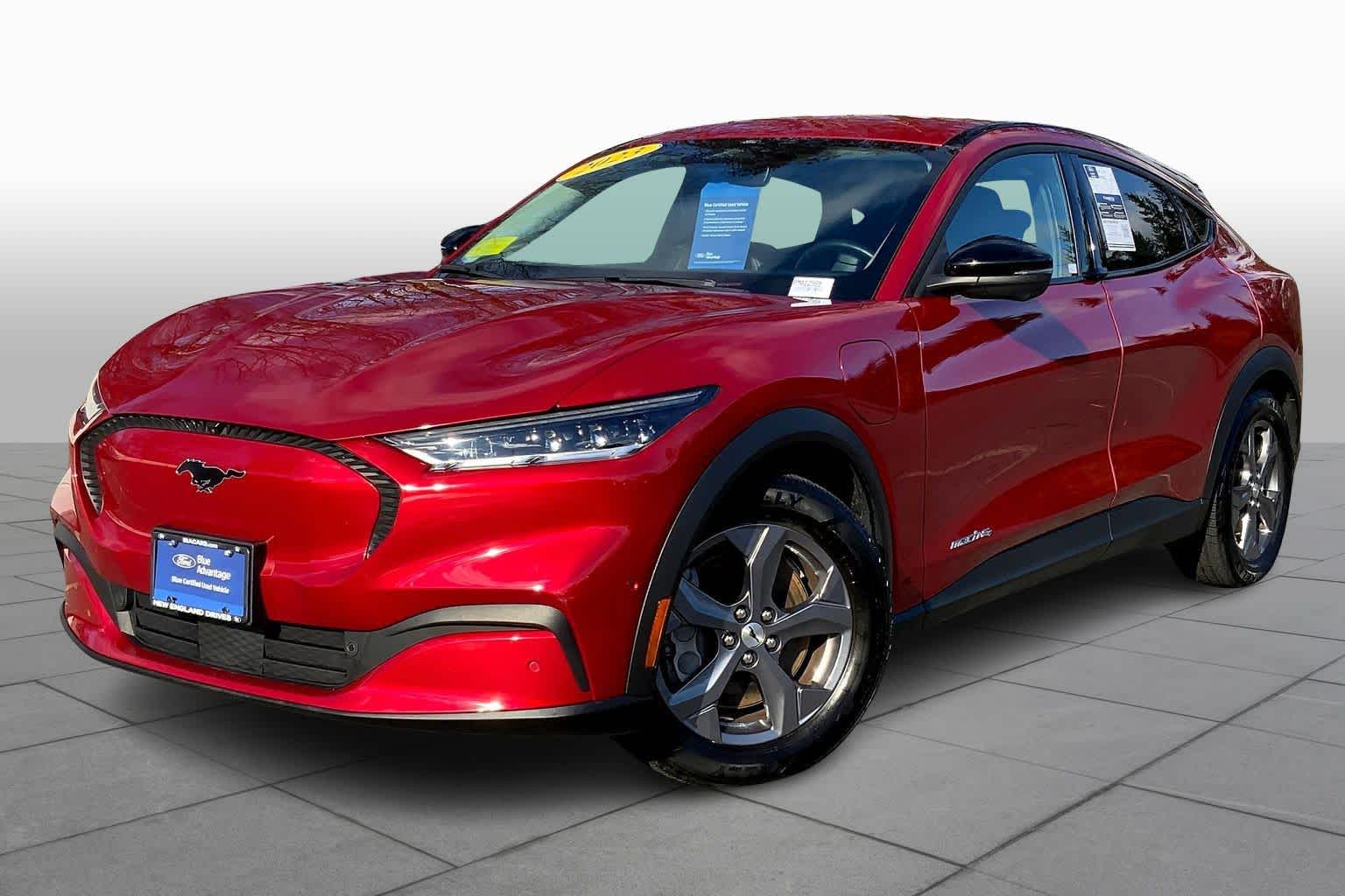 Certified 2023 Ford Mustang Mach-E Select AWD with VIN 3FMTK1SS4PMA12988 for sale in Auburn, MA