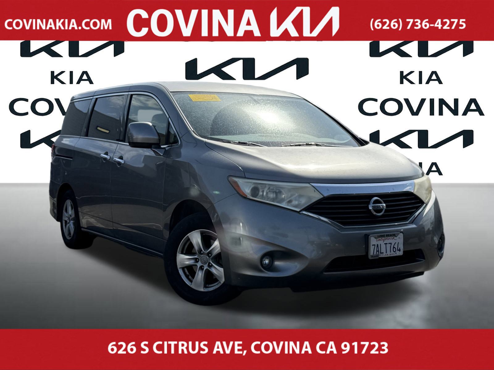 Used 2013 Nissan Quest SV with VIN JN8AE2KP3D9068102 for sale in Covina, CA