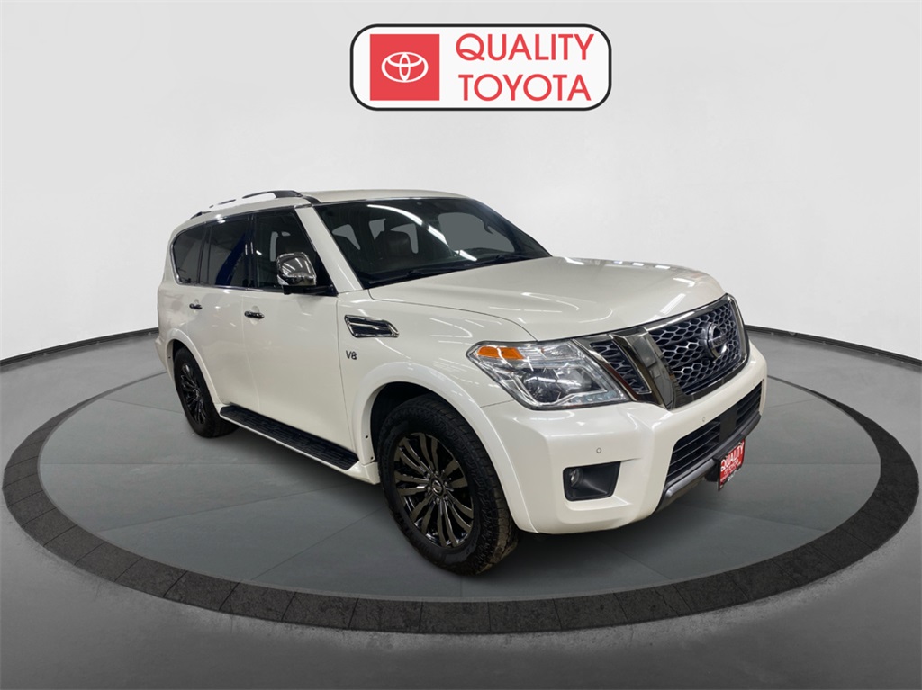 Used 2019 Nissan Armada Platinum with VIN JN8AY2NE8K9755221 for sale in Fergus Falls, Minnesota