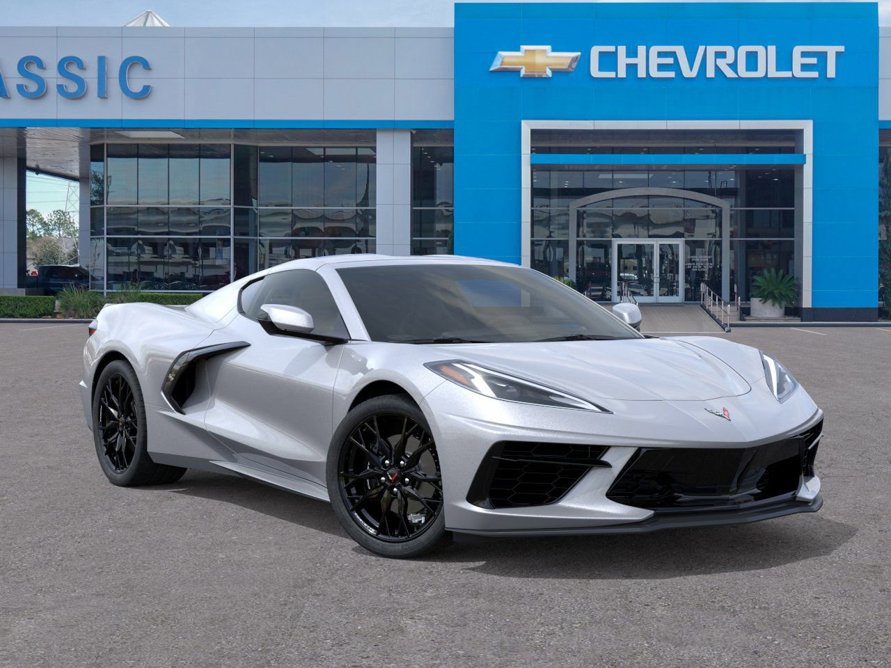 2026 Chevrolet Corvette Stingray 1LT Gray at Classic Elite Chevrolet Hwy 6