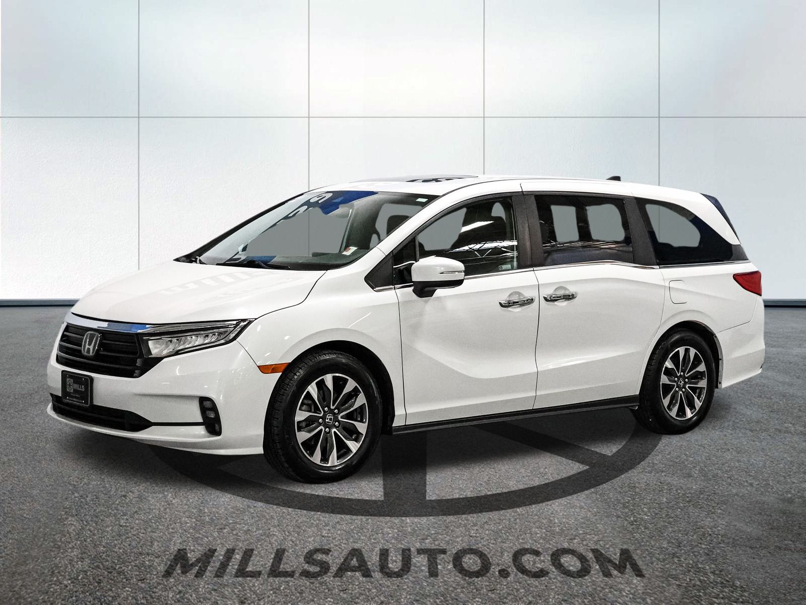 Certified 2022 Honda Odyssey EX-L with VIN 5FNRL6H77NB047330 for sale in Baxter, Minnesota