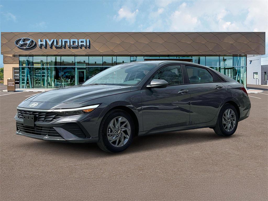 2025 Hyundai Elantra Hybrid Blue photo 2