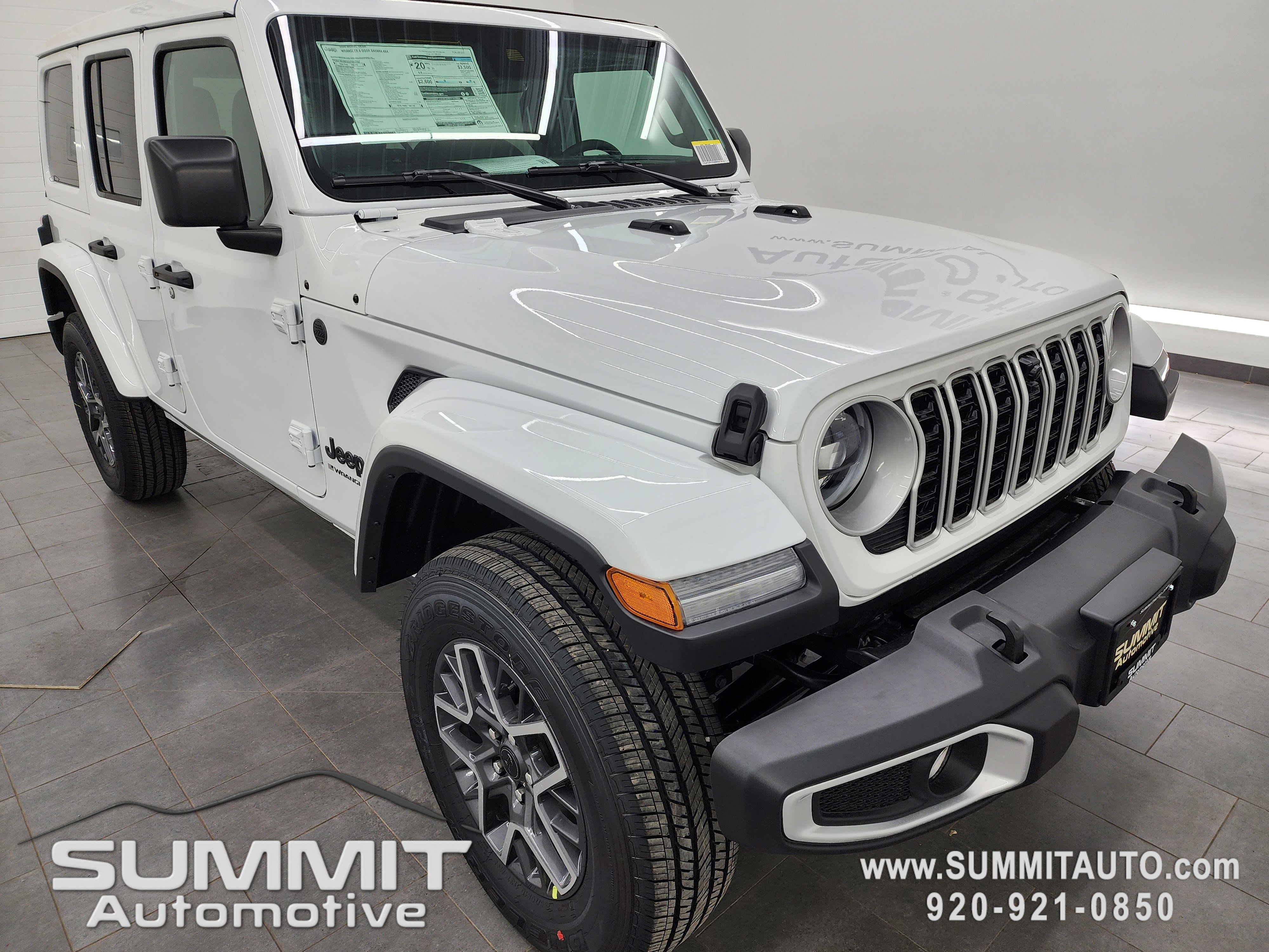 New 2025 Jeep Wrangler Sahara 4D Sport Utility in Fond du